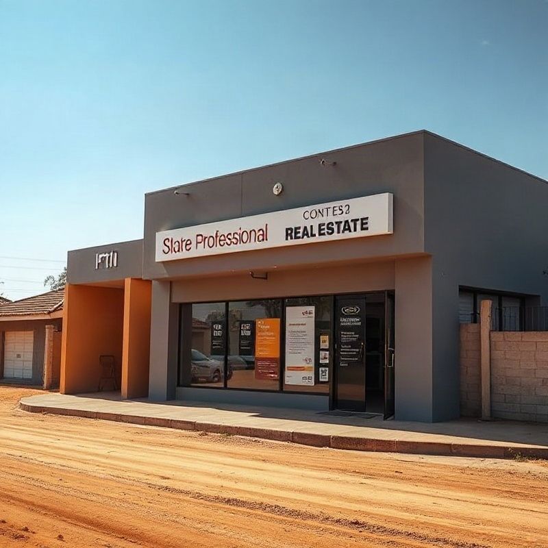 Exterior of the Museumcompassk office on Iftin Road, Garissa